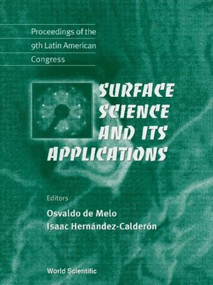 cover image of Surface Science and Its Applications--Proceedings of the 9th Latin American Congress